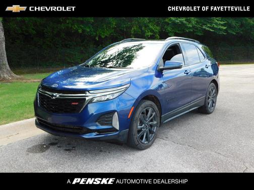 Blue Glow Metallic 2022 Chevrolet Equinox FWD RS
