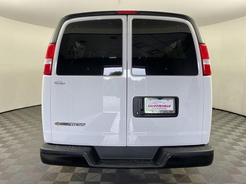 Summit White 2026 Chevrolet Express 3500 3500 Extended Wheelbase, LS, RWD