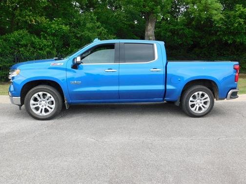 Glacier Blue Metallic 2022 Chevrolet Silverado 1500 LTZ