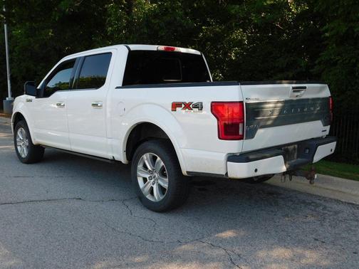 STAR WHITE METALLIC TRI-COAT 2020 Ford F-150 Platinum