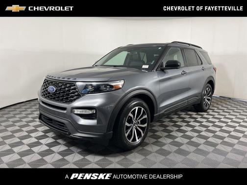 CARBONIZED GRAY METALLIC 2022 Ford Explorer ST-Line