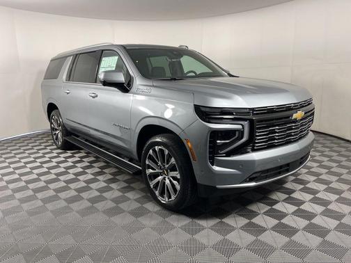 Sterling Gray Metallic 2026 Chevrolet Suburban High Country, 4WD