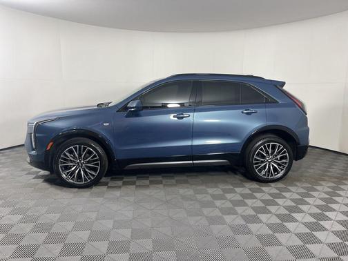 Deep Sea Metallic 2024 Cadillac XT4 Sport