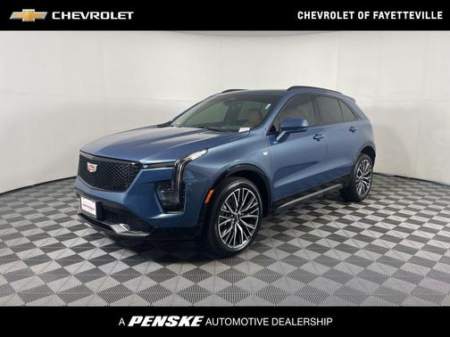 Deep Sea Metallic 2024 Cadillac XT4 Sport