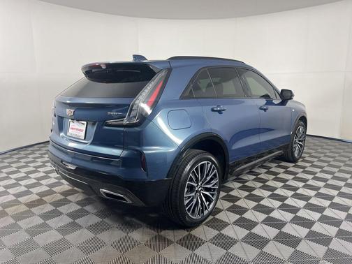 Deep Sea Metallic 2024 Cadillac XT4 Sport