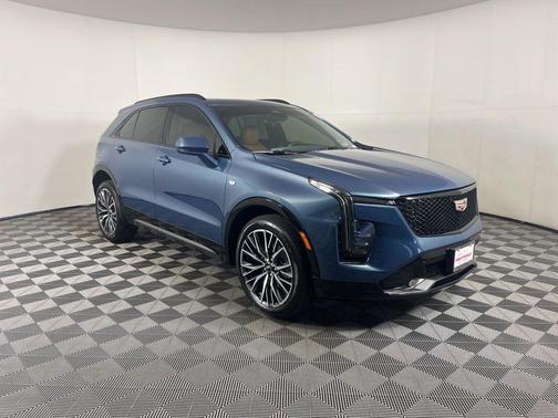 Deep Sea Metallic 2024 Cadillac XT4 Sport