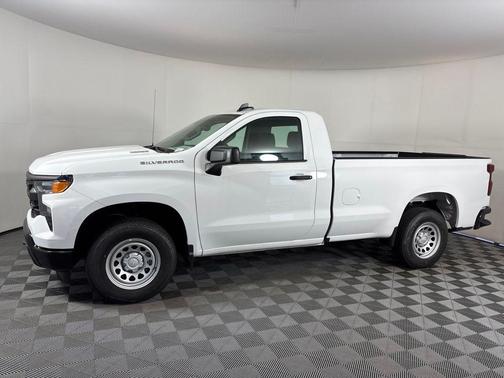 Summit White 2026 Chevrolet Silverado 1500 WT