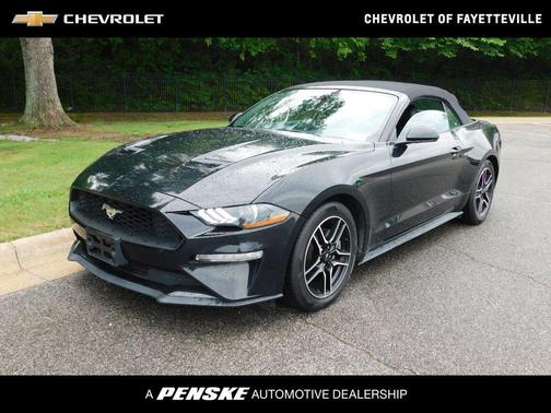 SHADOW BLACK 2022 Ford Mustang EcoBoost Premium