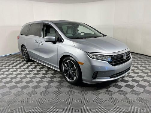 Modern Steel Metallic 2022 Honda Odyssey Elite