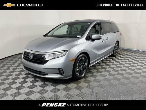 Modern Steel Metallic 2022 Honda Odyssey Elite