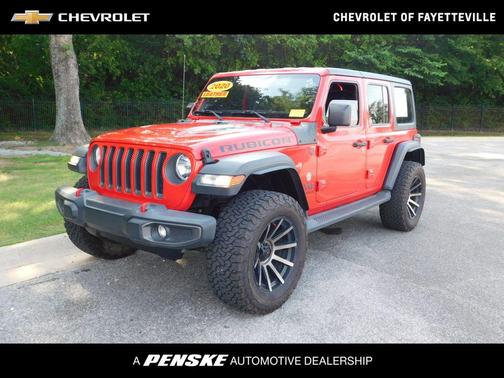 Firecracker Red Clearcoat 2020 Jeep Wrangler Unlimited Rubicon