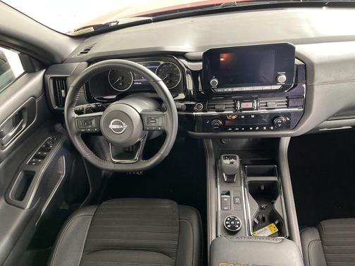 Scarlet Ember Tintcoat/Super Black 2024 Nissan Pathfinder Rock Creek 4WD