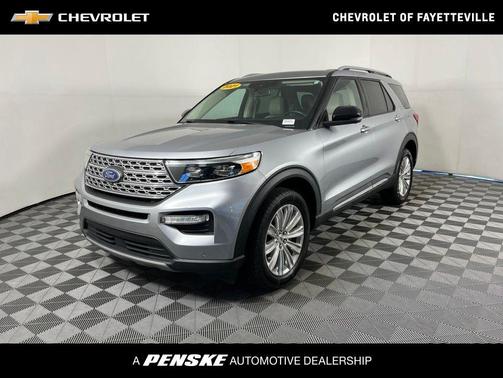 ICONIC SILVER METALLIC 2021 Ford Explorer Limited