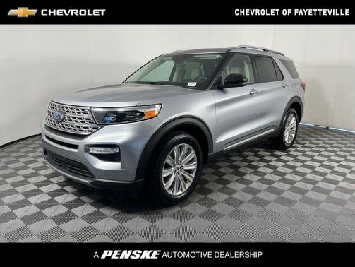 ICONIC SILVER METALLIC 2021 Ford Explorer Limited