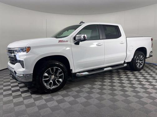 Summit White 2026 Chevrolet Silverado 1500 LT