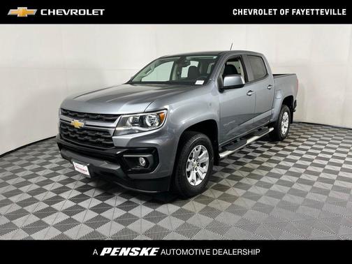 Satin Steel Metallic 2022 Chevrolet Colorado LT