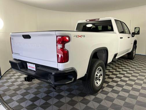Summit White 2026 Chevrolet Silverado 2500 Crew Cab, Long Bed, WT, 4WD