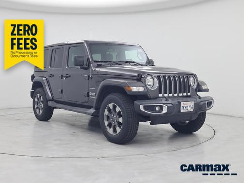 Gray 2018 Jeep Wrangler Unlimited Sahara
