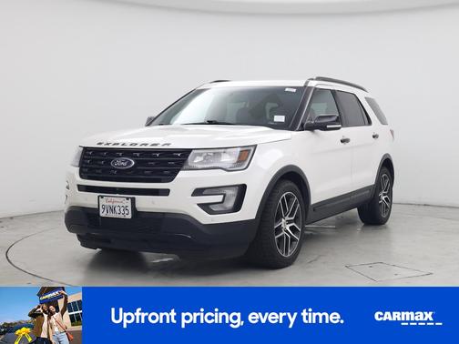 White 2016 Ford Explorer Sport
