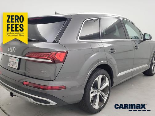 Gray 2020 Audi Q7 Premium Plus