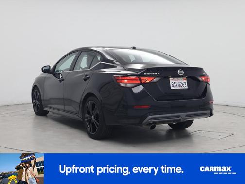 Black 2020 Nissan Sentra SR