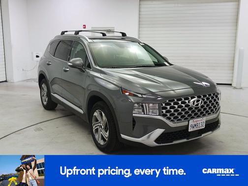Gray 2022 Hyundai SANTA FE SEL