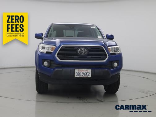 Blue 2018 Toyota Tacoma SR5