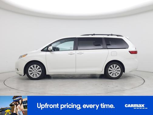 White 2017 Toyota Sienna Limited Premium