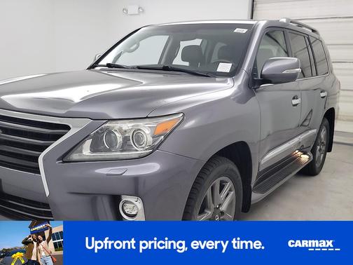Gray 2014 Lexus LX 570
