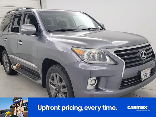 Gray 2014 Lexus LX 570