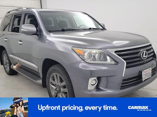 Gray 2014 Lexus LX 570