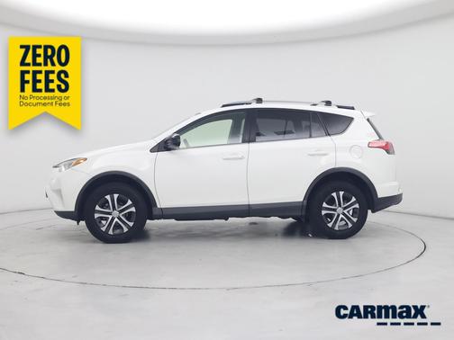White 2018 Toyota RAV4 LE