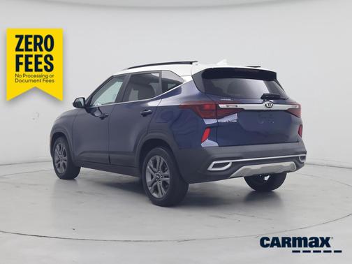 Blue 2021 Kia Seltos S