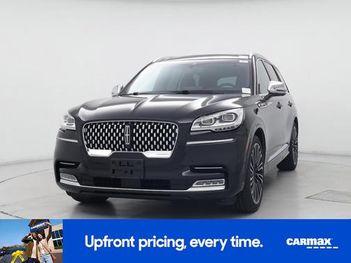 Black 2020 Lincoln Aviator Black Label