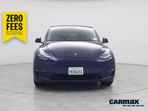 Blue 2023 Tesla Model Y Long Range