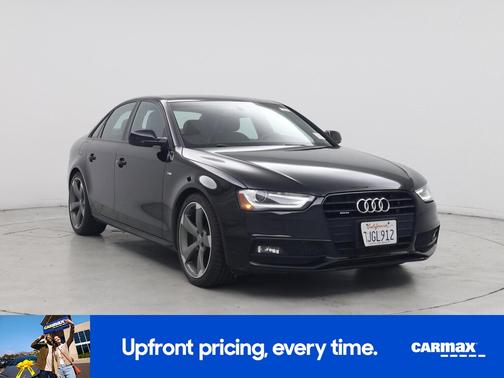 Black 2015 Audi A4 Premium Plus