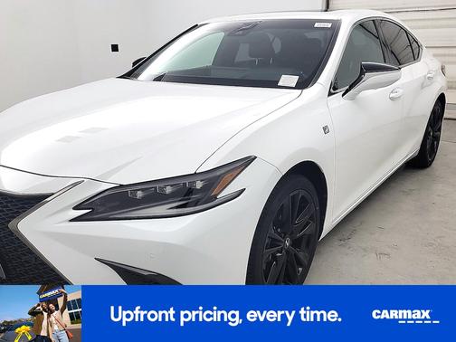 White 2024 Lexus ES 300h F-SPORT Handling