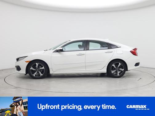 White 2017 Honda Civic Touring
