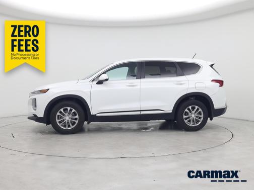 White 2020 Hyundai SANTA FE SE