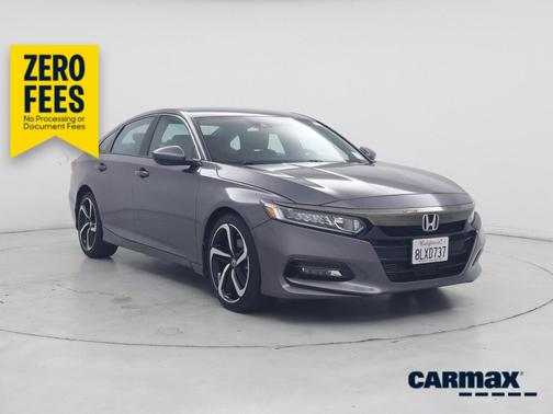 Gray 2019 Honda Accord Sport
