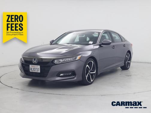 Gray 2019 Honda Accord Sport