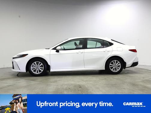 White 2025 Toyota Camry LE