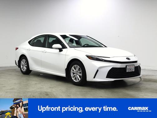 White 2025 Toyota Camry LE