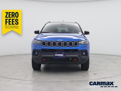 Blue 2025 Jeep Compass Trailhawk