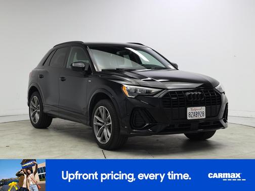 Black 2022 Audi Q3 S-Line Premium