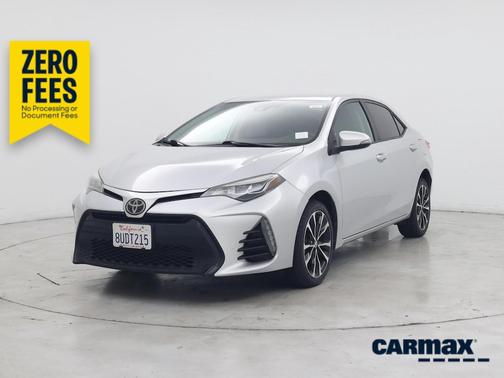 Silver 2018 Toyota Corolla SE