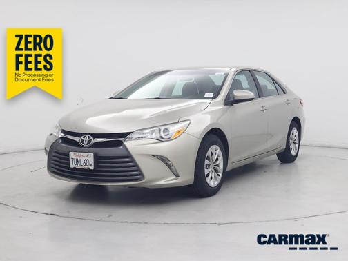 Tan 2017 Toyota Camry LE