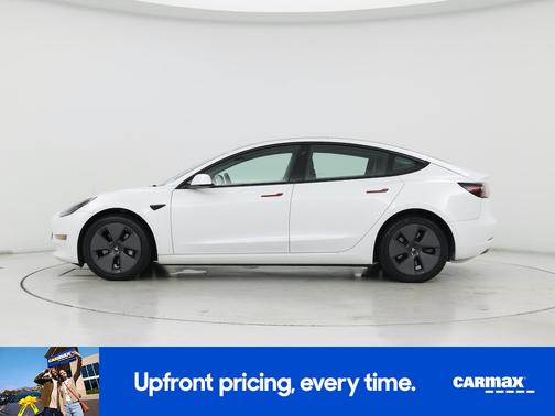 White 2021 Tesla Model 3 Standard Range Plus