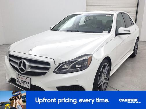 White 2016 Mercedes-Benz E-Class Luxury