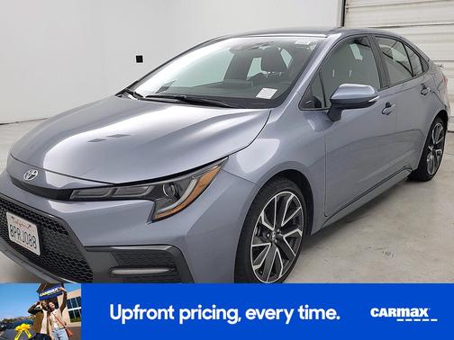 Blue 2020 Toyota Corolla SE